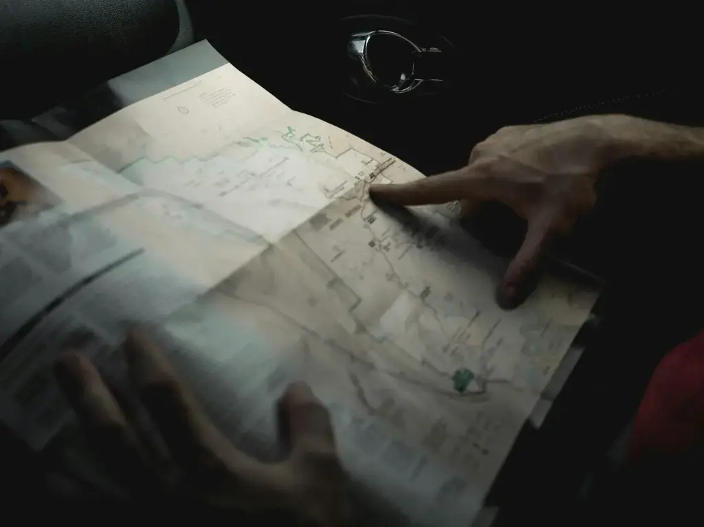 香港街道地圖 (可折疊)