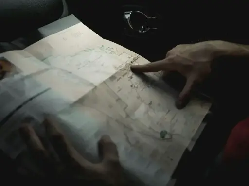 香港街道地圖 (可折疊)